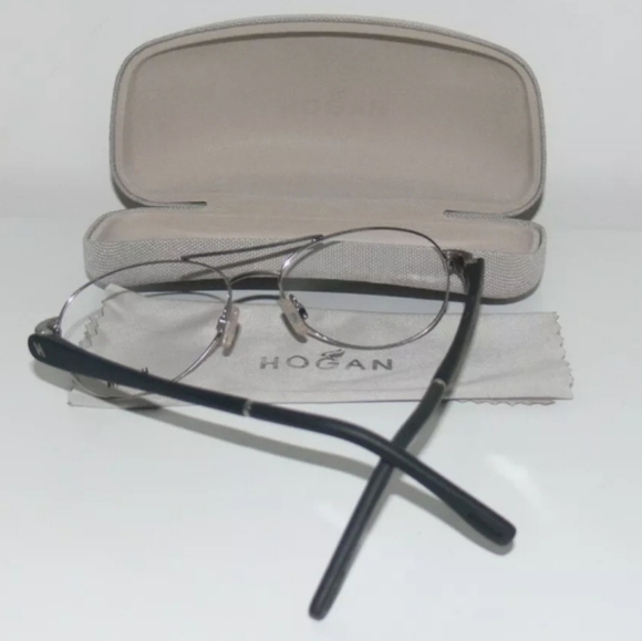 NEW Hogan HO 5047 Aviator eyeglasses Italy… - Picture 3 of 6
